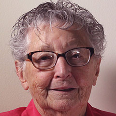 senior caucasian female portrait